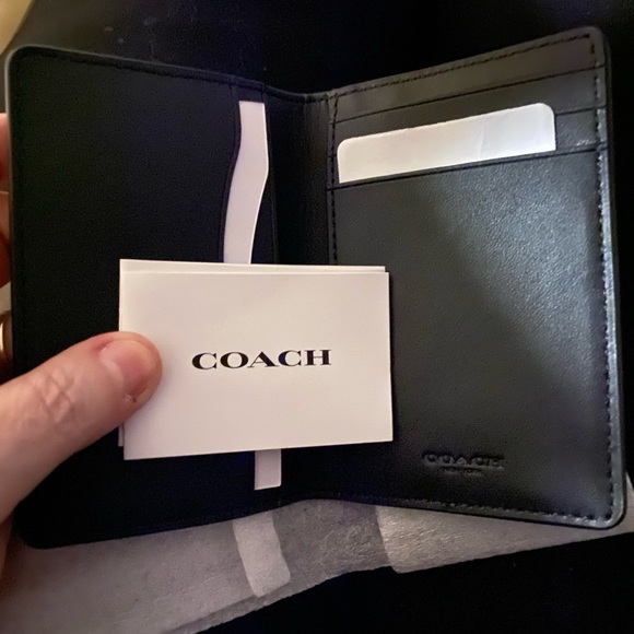 NWT Limited edition checkerboard Coach card wallet - Picture 7 of 7